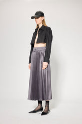 BUTTON-UP CROPPED SHIRT